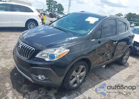 2014 Buick Encore Leather z USA, uszkodzony, nr VIN KL4CJCSB0EB525916